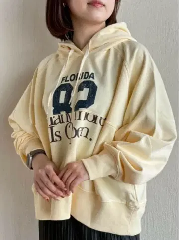 쭈리 케미컬 워시 리메이크풍 로고 와이드 후드티 상의 ZAMPA