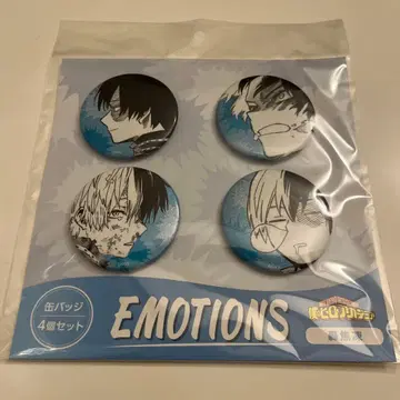 히로아카 토도로키 쇼토 EMOTIONS 캔뱃지 세트 미개봉 1