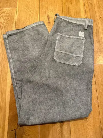 ZARA 자라 그레이 워크 페인터 카펜터 팬츠 W34