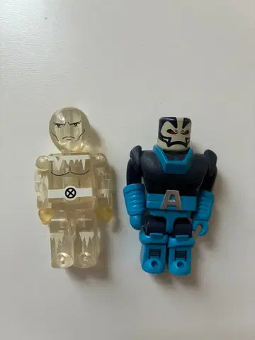 큐브릭 아이스맨 아포칼립스 2개 세트 marvel