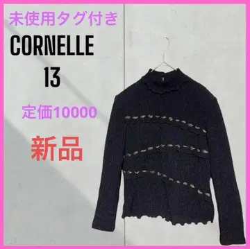 새상품 미사용 [CFRNEILLE] 터틀넥 긴팔 티셔츠 블랙