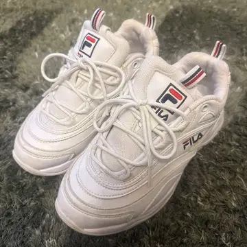 FILA 휠라 화이트 스니커즈 23.5cm