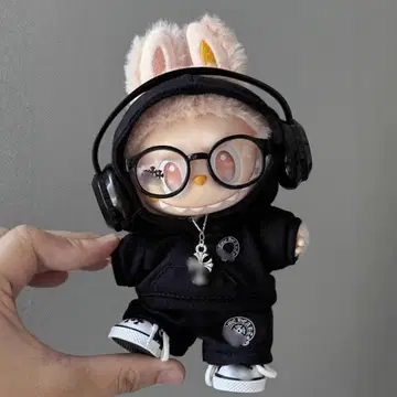 Labubu 라부부 봉제 인형 의류 6세트 17cm 봉제 인형 의류 활