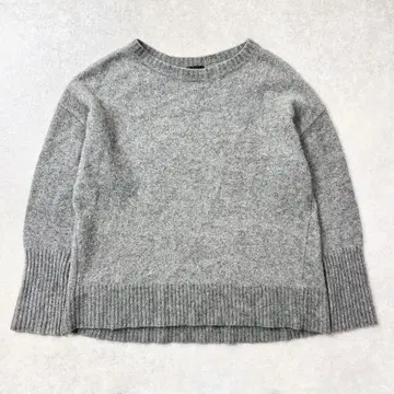 아파트 바이 로리즈 라쿤 혼방 크루넥 니트