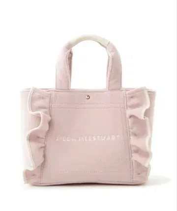 JILL STUART 토트백 프릴 핑크