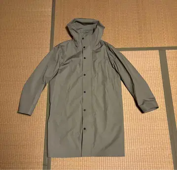 UNIQLO 카키 마운틴 후드티 블록테크 M