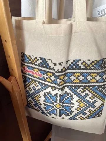 간사이 만박 루마니아관 토트백