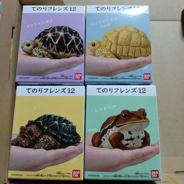 테노리 프렌즈 12 피규어 세트 4개 레어