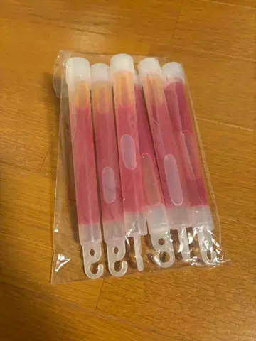 핑크 그린 오렌지 응원봉