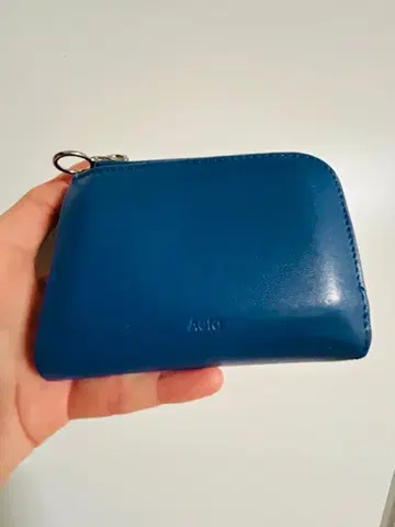 Aeta 3단 폴더형 지갑 블루