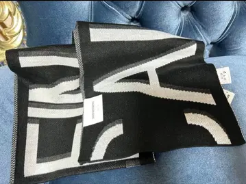 캘빈클라인 진 CALVINKLEIN JEANS 머플러 로고 블랙