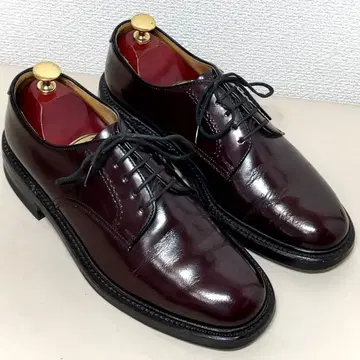 REGAL 리걸 플레인토 더비 버건디 24EE 가죽 신발