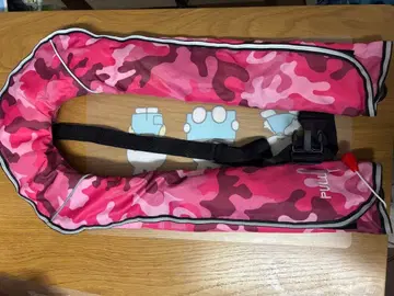 핑크 카모플라쥬 구명 조끼 VYH-10R