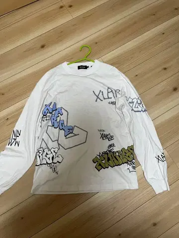 XLARGE 그래피티 긴팔 셔츠