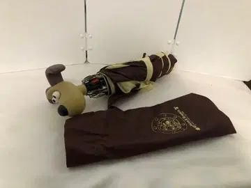 월레스와 그루밋 접이식 우산 브라운