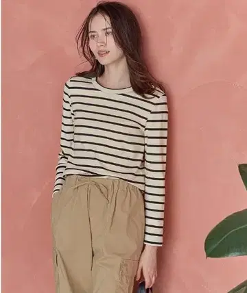 23구 SLOW 미들 플라이스 저지 긴팔 티셔츠