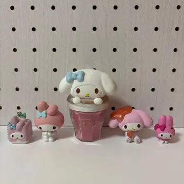 산리오 마이멜로디 마중 기다리는 잼 제리 피규어 가챠 세트