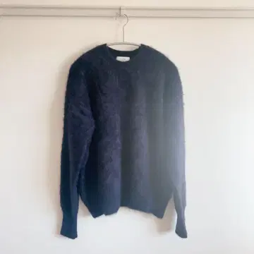 [ 새상품급 ] SLOBE IENA 폭스 캐시미어 풀오버 (네이비)