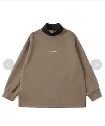 CULLNI 별주 모크넥 풀오버 맨투맨