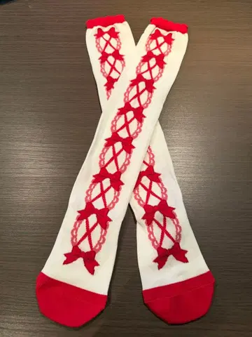 Angelic Pretty 레이스업 오버니