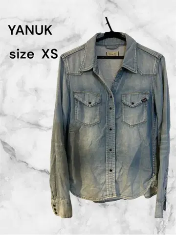 YANUK 야누크 데님 긴팔 셔츠 바지 셔츠