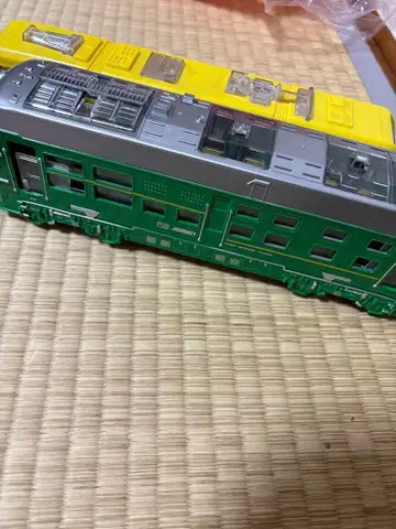 프라레일 그린과 노랑 기차 완구 모음