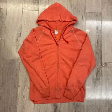 Champion 지퍼 후디 오렌지
