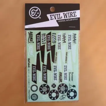 미니 사륜구동 Evilwire 이블와이어 스티커
