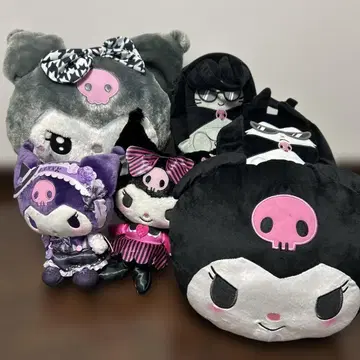 산리오 sanrio 쿠로미 봉제 인형 마스코트 묶음 판매 최저가