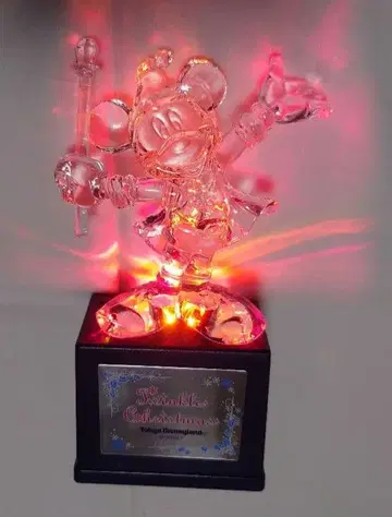 디즈니랜드 크리스마스 미키 뮤지컬 라이트