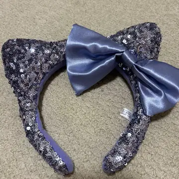 키티 머리띠 유니버셜 usj 블루 빅리본