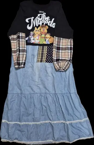 리메이크 롱 원피스