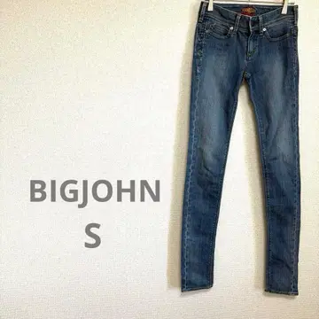 빅존 스키니 데님 하의 스트레이트 일본제 면 허리 58