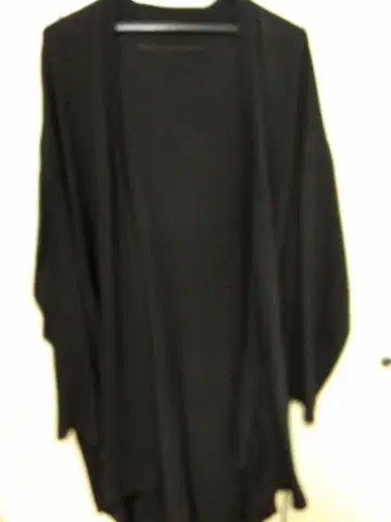 율리우스 2020 S/S 롱 가디건 블랙