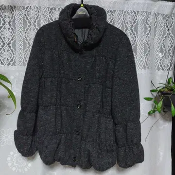 충전솜 리버서블 셔링 아우터 자켓 코트