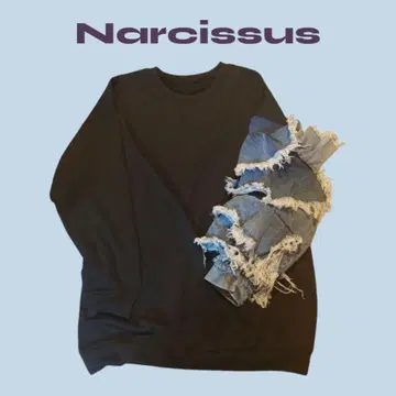 나르시스  아지메 프릴 트레이닝복 맨투맨 루즈핏