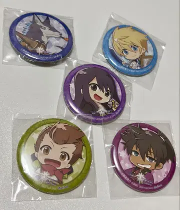 애니메이션 캐릭터 캔뱃지 5개 세트