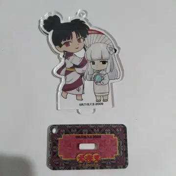 이누야샤 애니메이션 궤적전 스탠드 포함 아크릴 키링 카구라 칸나