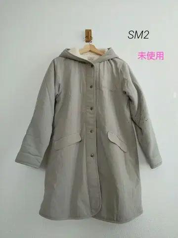 사만사 모스모스 보아 안감 후드 코트