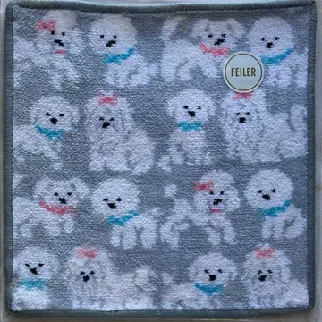 복슬복슬 강아지 손수건