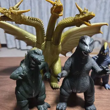 고질라 킹기도라 피규어 4체 세트