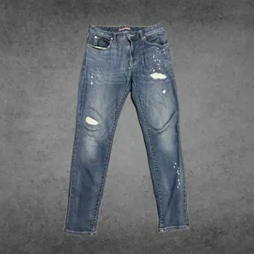 THE SHOP TK 데미지 블루 데님 S