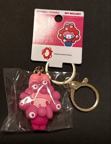 신오사카 한정 산리오 미야쿠미야쿠 키링 마이멜로디 최애 컬러