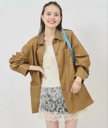 mystic 멀티웨이 레이스 레이어드 자켓