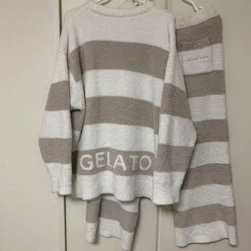 젤라또피케 보더 상하의 세트