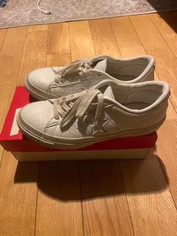 컨버스 올스타 화이트 가죽