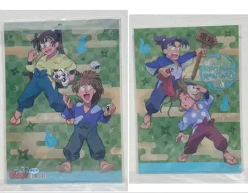 닌타마 란타로 애니메이트 A4 클리어 파일 공포의 간담회 회계위원회