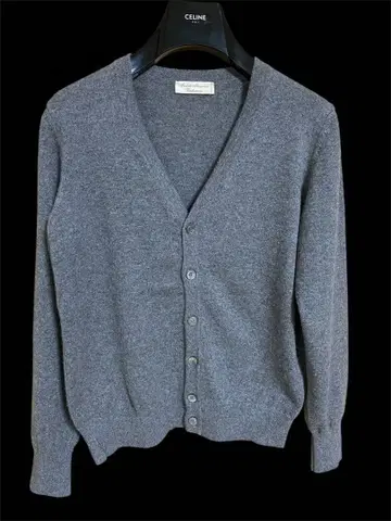 Andre Maurice 캐시미어 니트 가디건 그레이