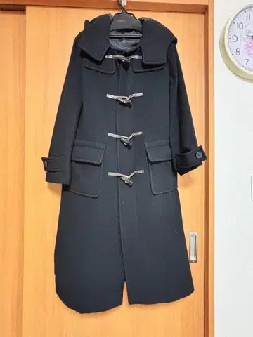 그레디 브릴리언트 AuieF 아위이에프 더플 코트 블랙