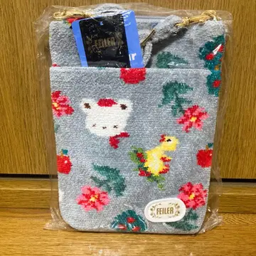 미사용 새상품 파미리아 페이 페이퍼 숄더백 스마트폰 파우치 한정품